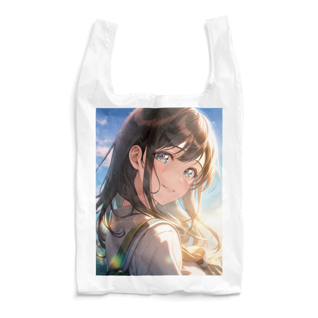 きゃんべるの彼女の微笑み - A Glimpse of Happiness Reusable Bag