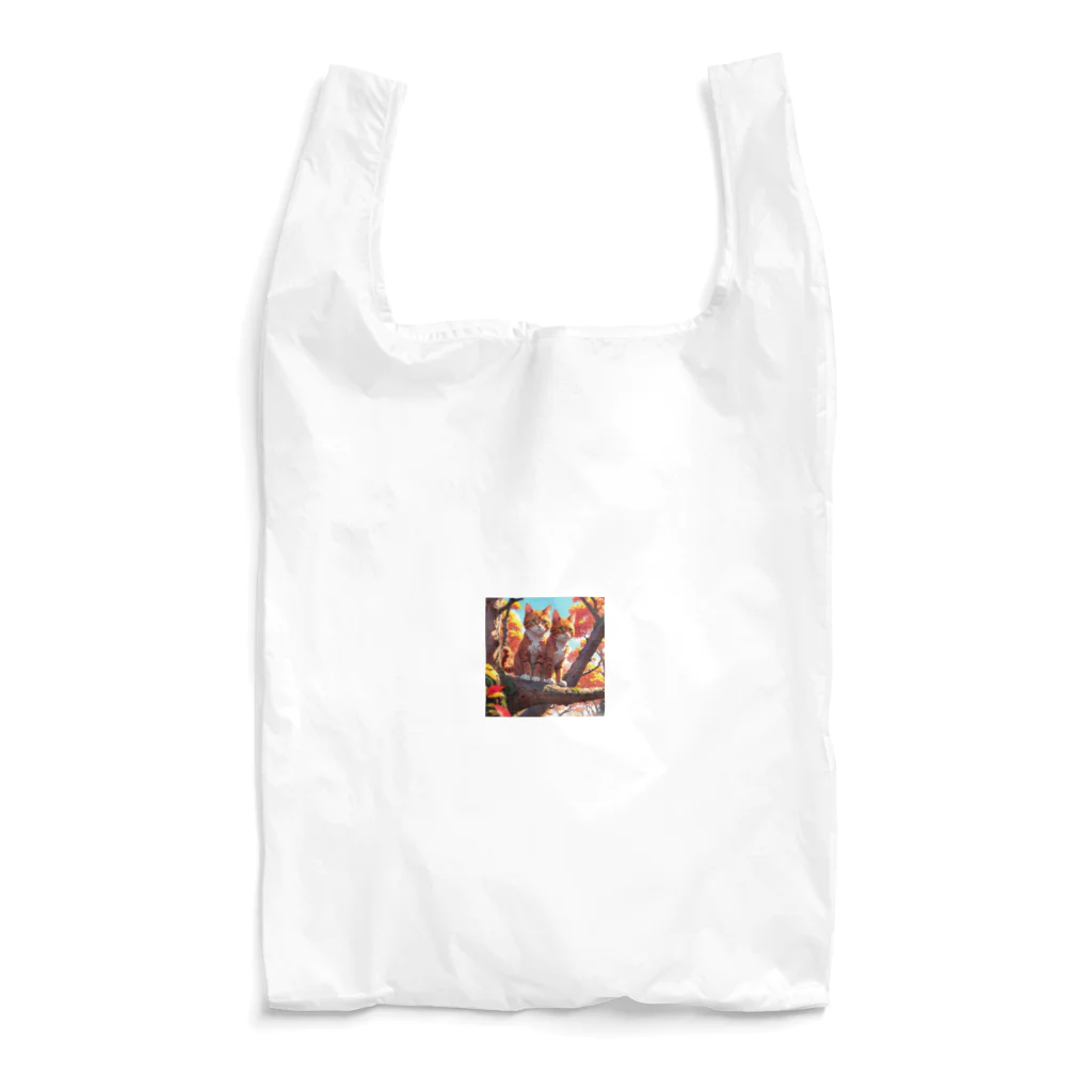 MARU0211の兄弟ニャンコ Reusable Bag