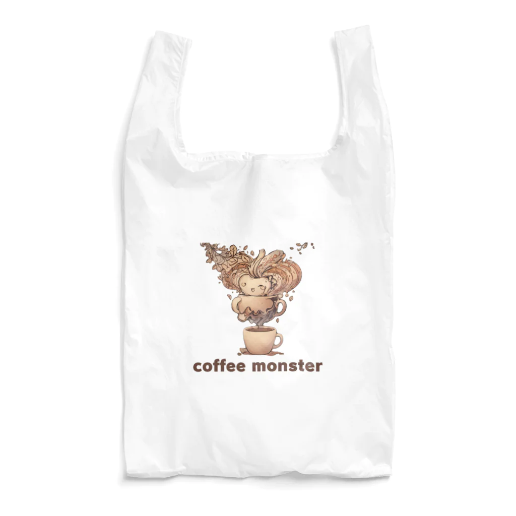 leisurely_lifeのcoffee monster Bourbon エコバッグ