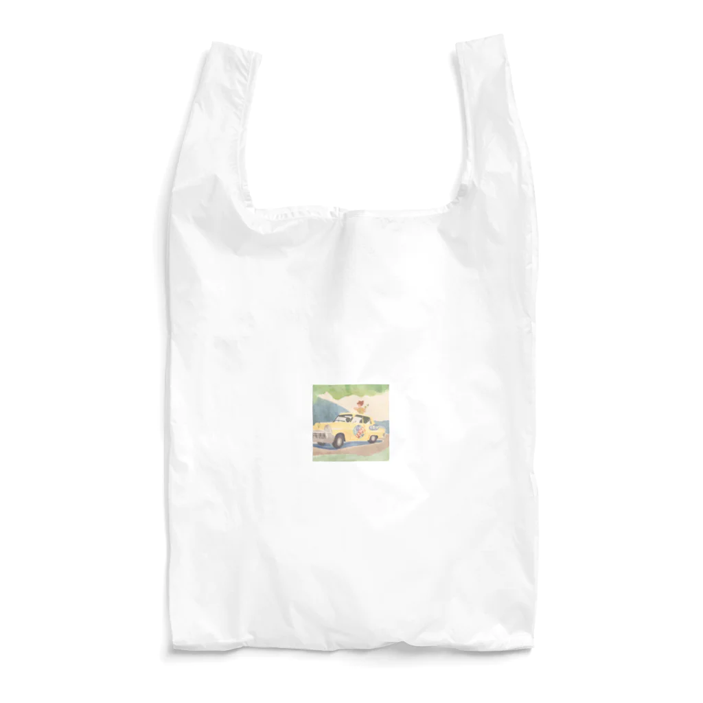 しょうわじだいの昭和レトロなイラスト Reusable Bag