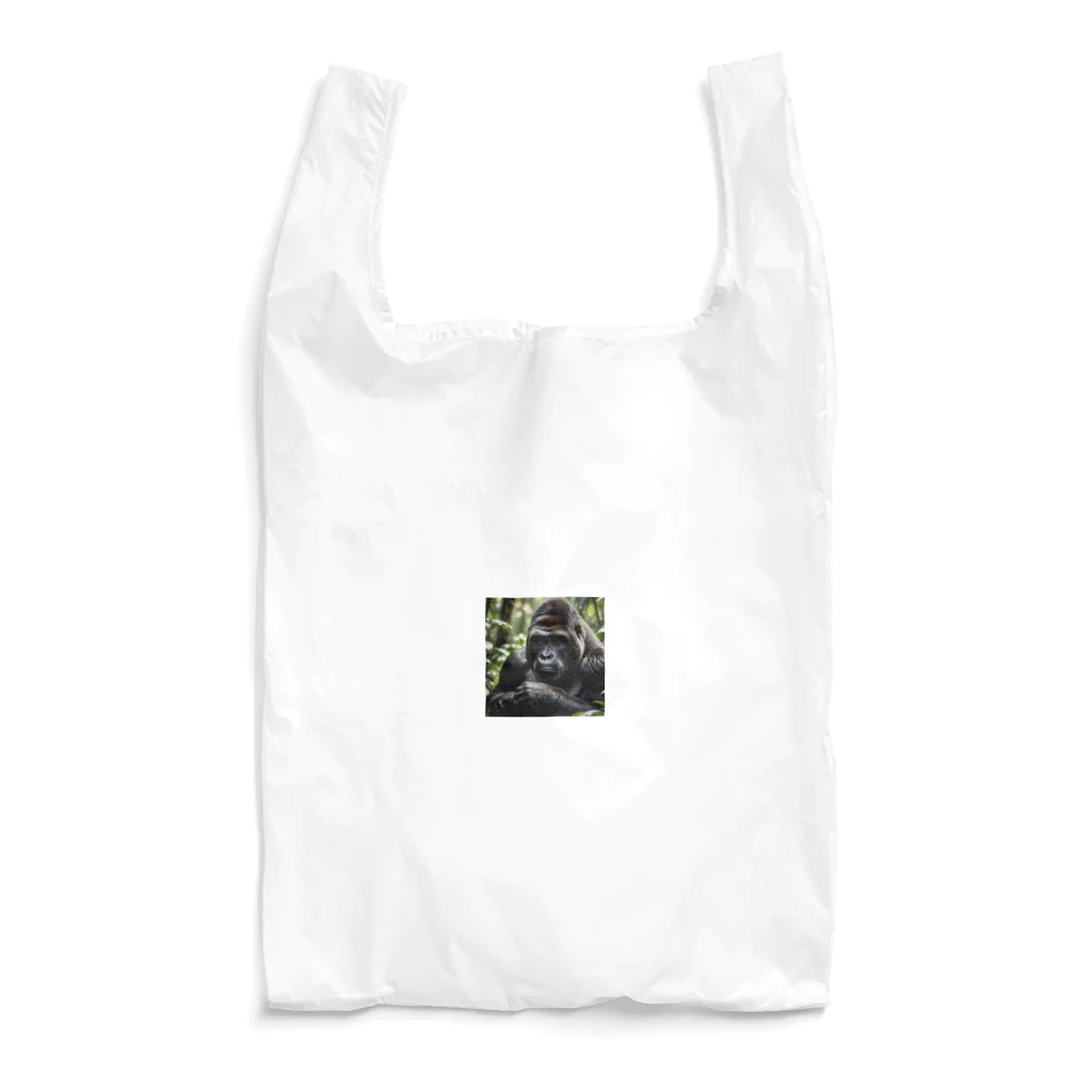 sunday_sataurday_freedayの疲れたゴリラ Reusable Bag