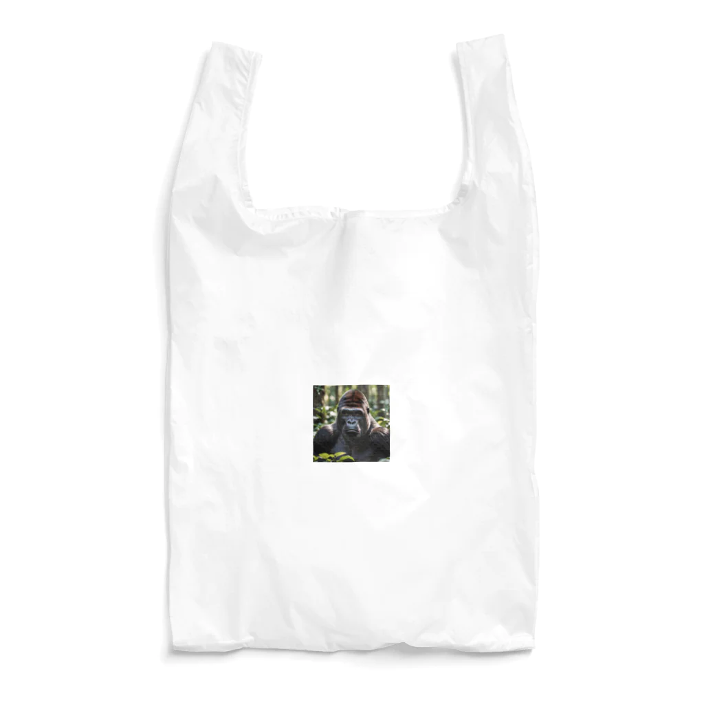 sunday_sataurday_freedayの驚いているゴリラ Reusable Bag