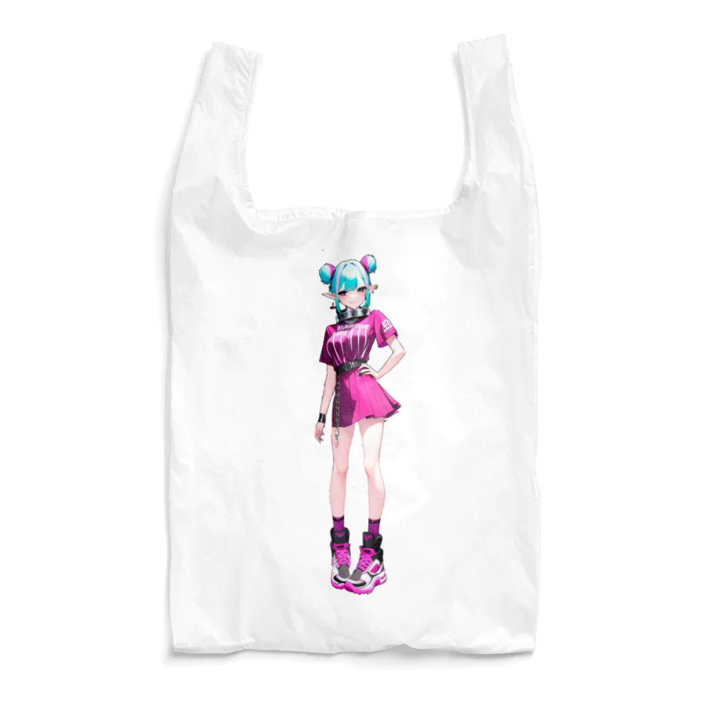 momonekokoの応援するエルフちゃん Reusable Bag