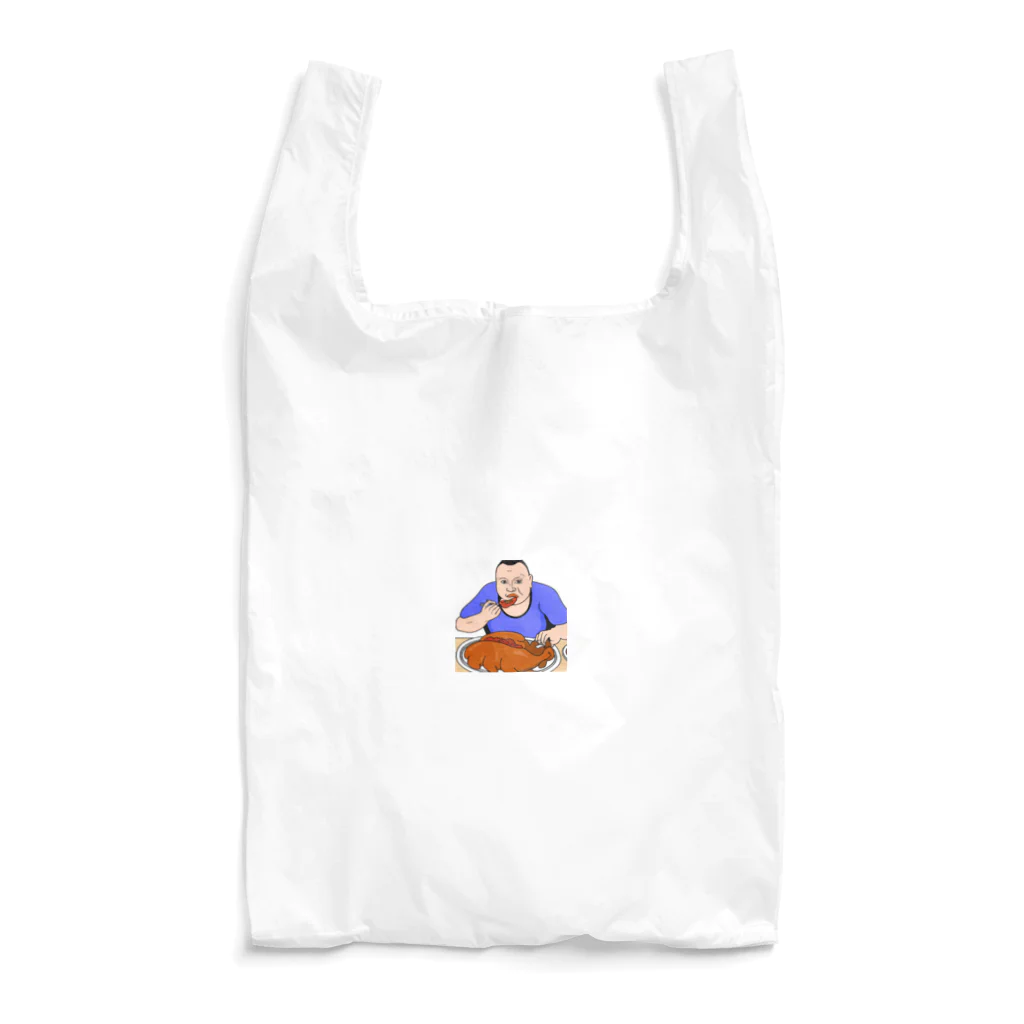 irwin00のお肉大好きおじさん Reusable Bag