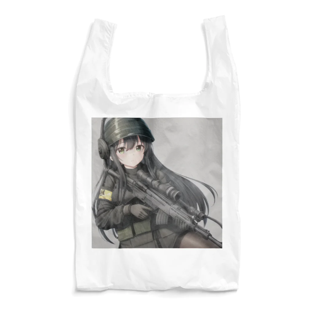 irwin00の戦う乙女シリーズ 黒瀬 かなた Reusable Bag