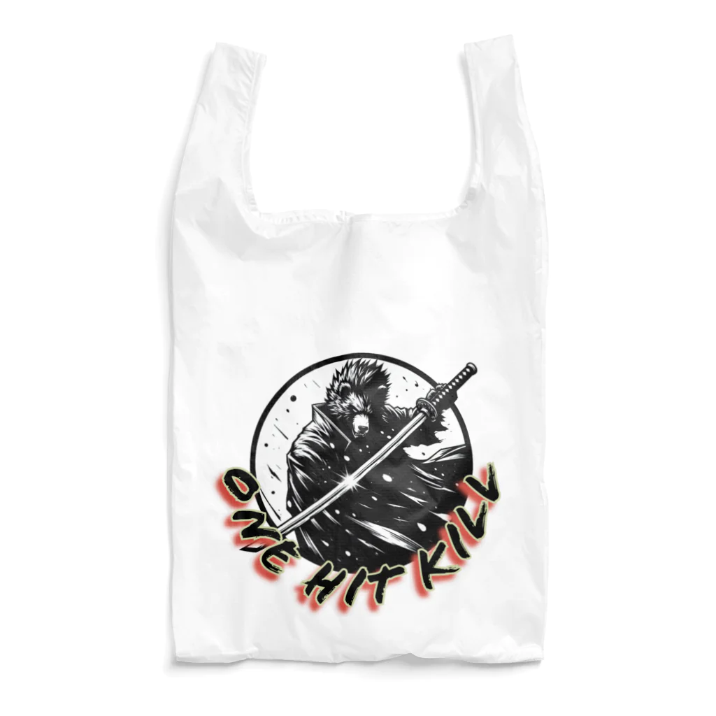 kumainchouのSAMURAI くま Reusable Bag