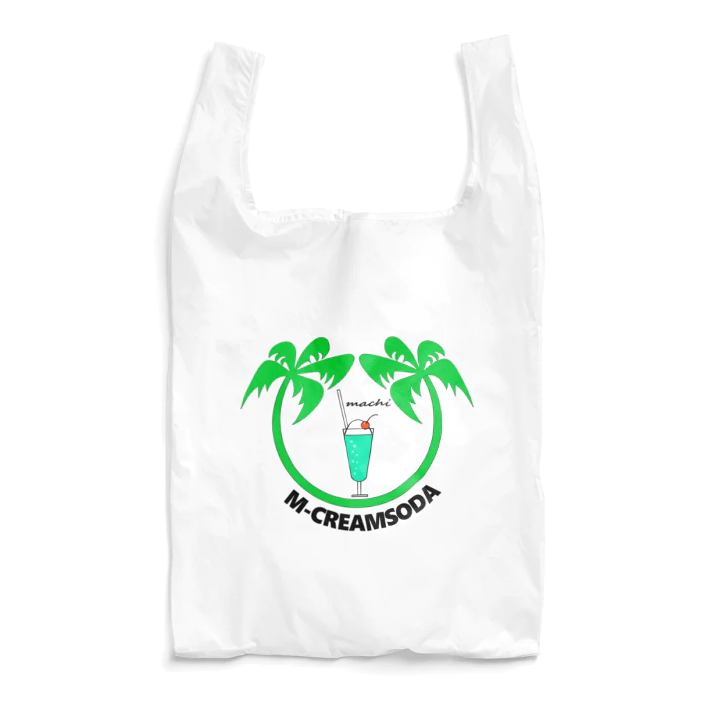 M-CREAMSODAのtropicalヤシ カラー Reusable Bag