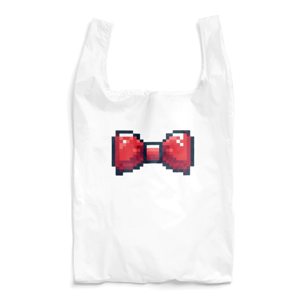 Deltaのドット絵のリボン　蝶ネクタイ Reusable Bag