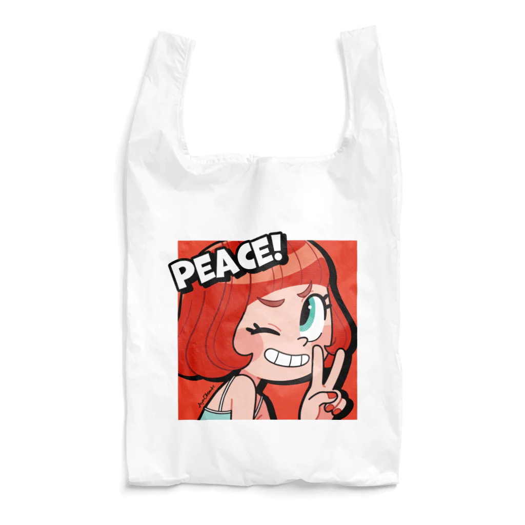 おおつきあやのPEACE！ Reusable Bag