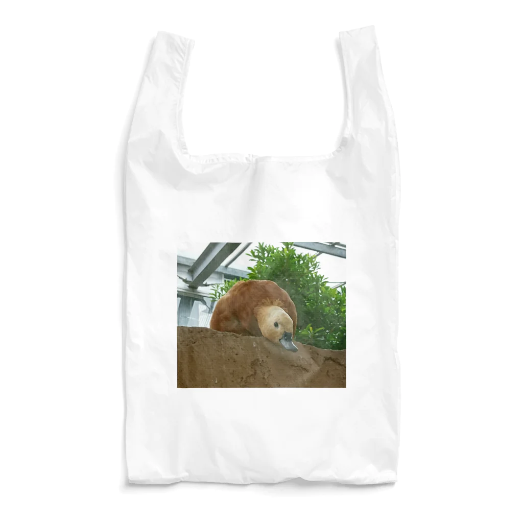 小龍丸本舗ののぞき込むアカツクシガモ Reusable Bag