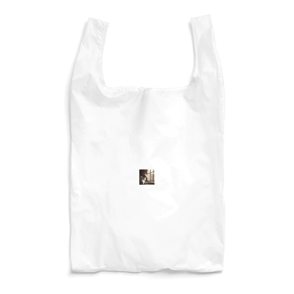 yangjiedaoyuanの外を見ている猫 Reusable Bag