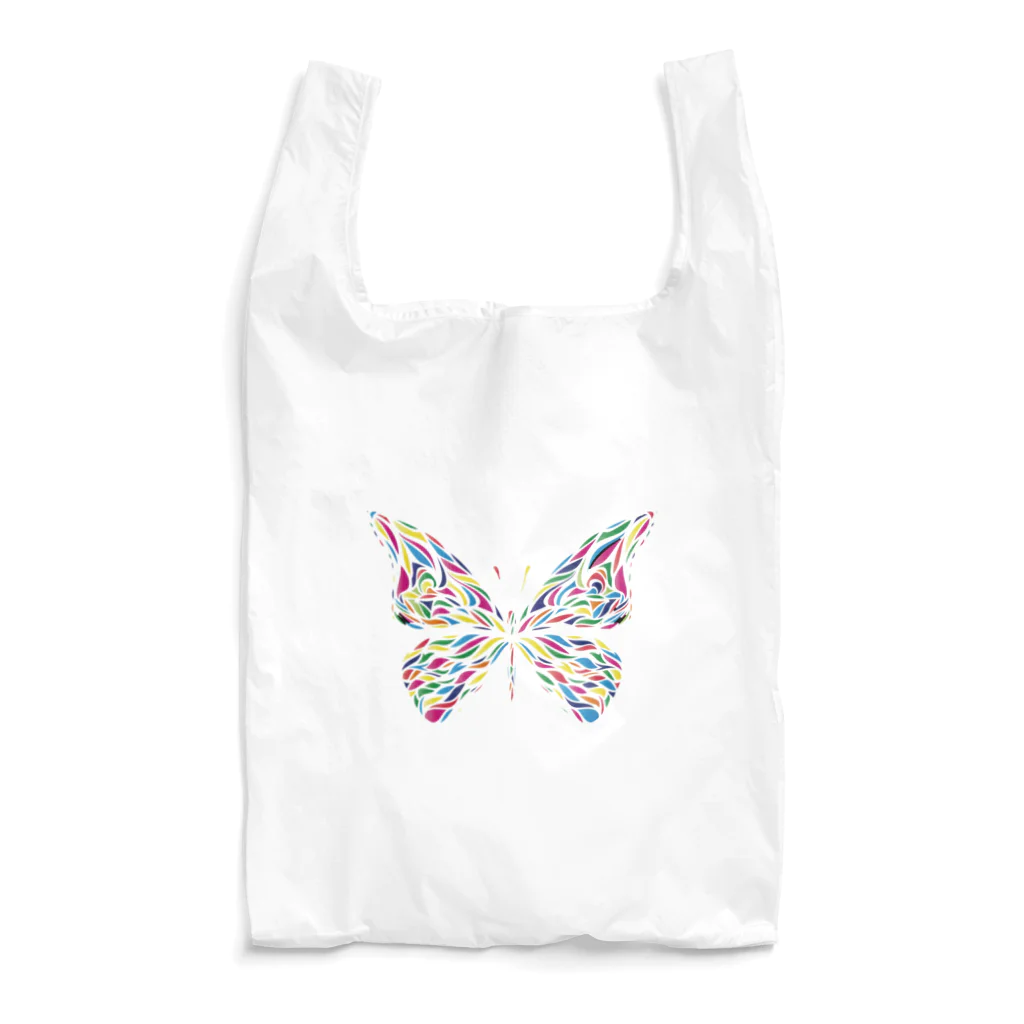 chicodeza by suzuriのビビッドな蝶々 Reusable Bag