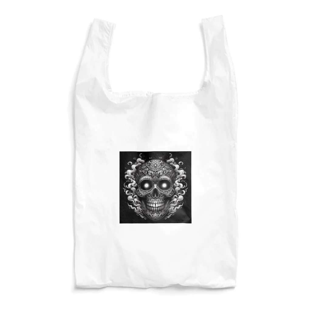 rinaPoohのドクロ Reusable Bag