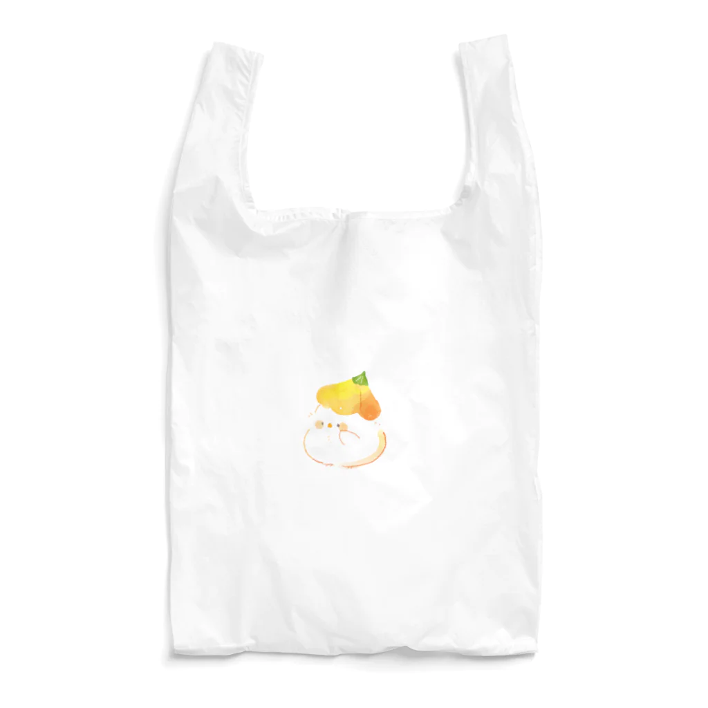 ほくほくろのお花の帽子を被ったことりさん Reusable Bag