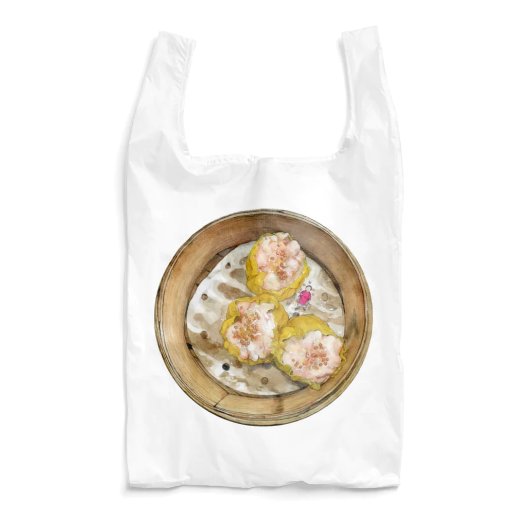 小野寺 光子 (Mitsuko Onodera)の飲茶の点心シリーズ3「鮮蝦燒賣（エビ焼売）」 Reusable Bag