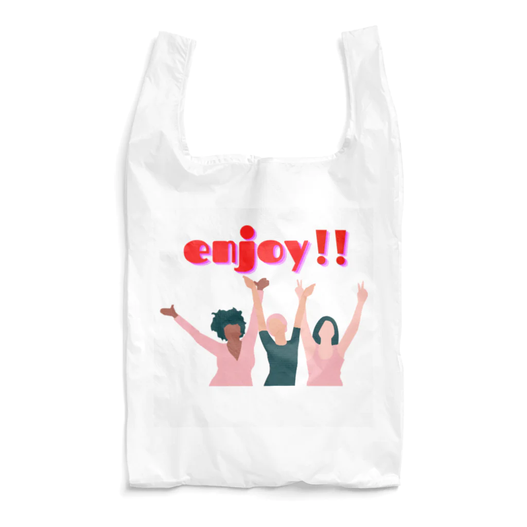 禅ゆるスタイルのガールズ Reusable Bag