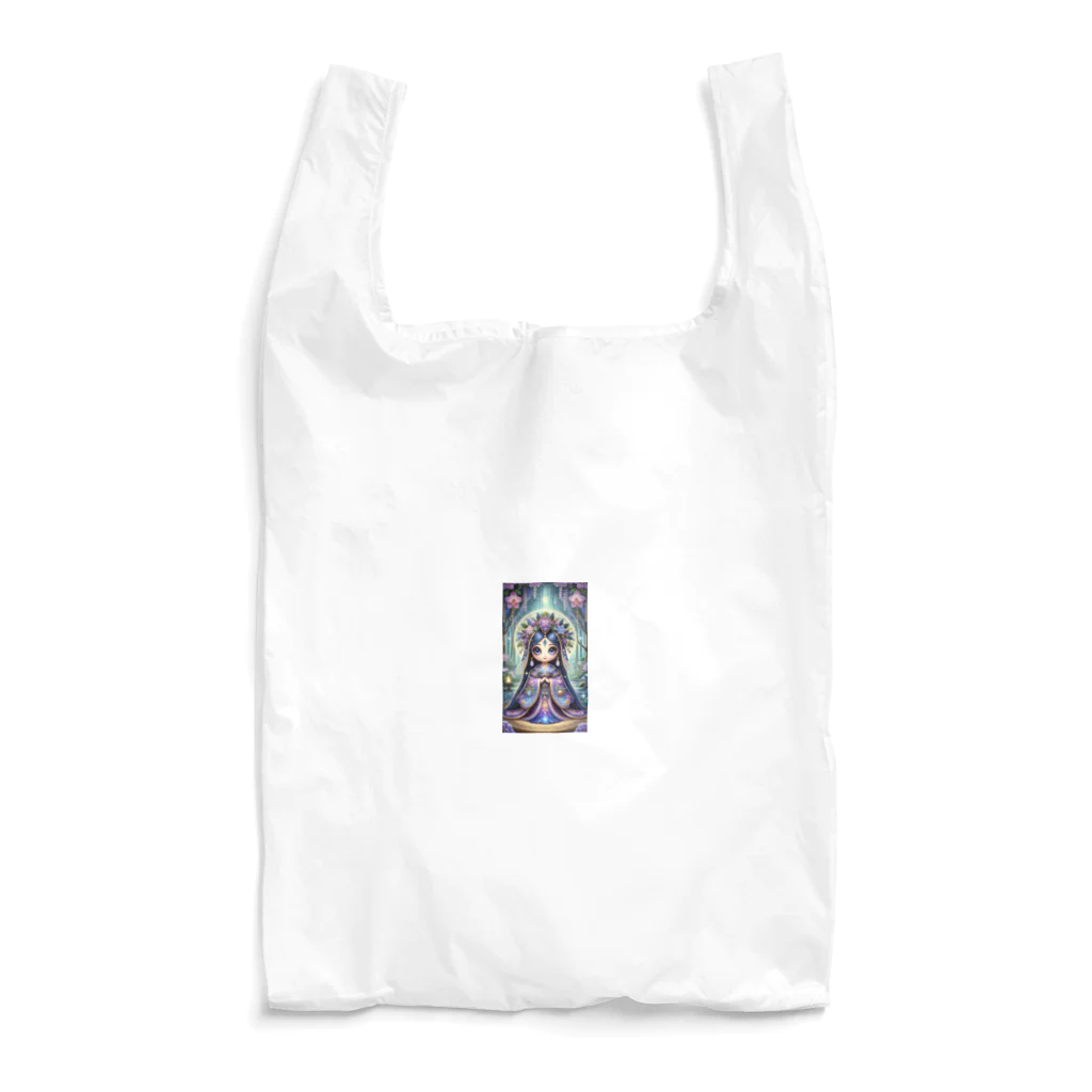 ぷぷオレンジのkokeshi dolls神のしもべ天乙 Reusable Bag