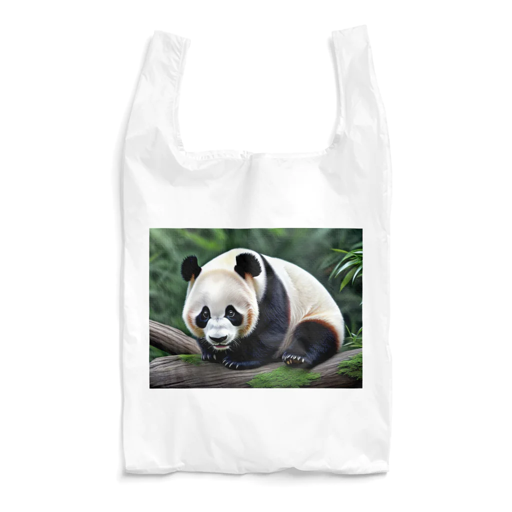 ジャパネットケフィアの竹の達人パンダ(小物) Reusable Bag