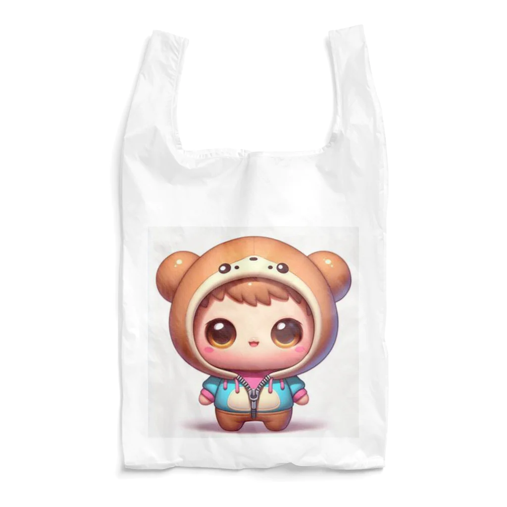 sallysanaのジッパーまんまるベイビー Reusable Bag