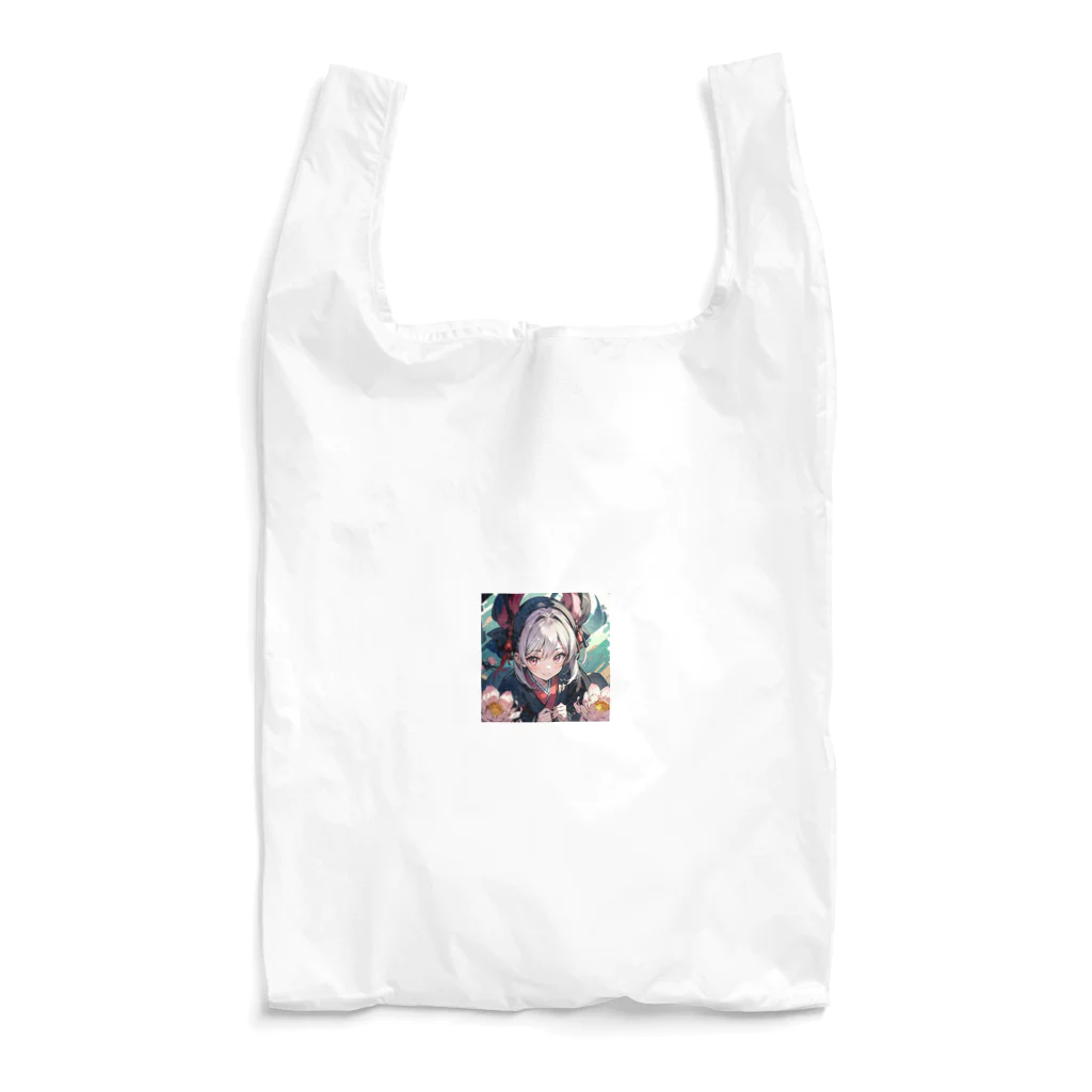 moiのおみせの和風女子 Reusable Bag