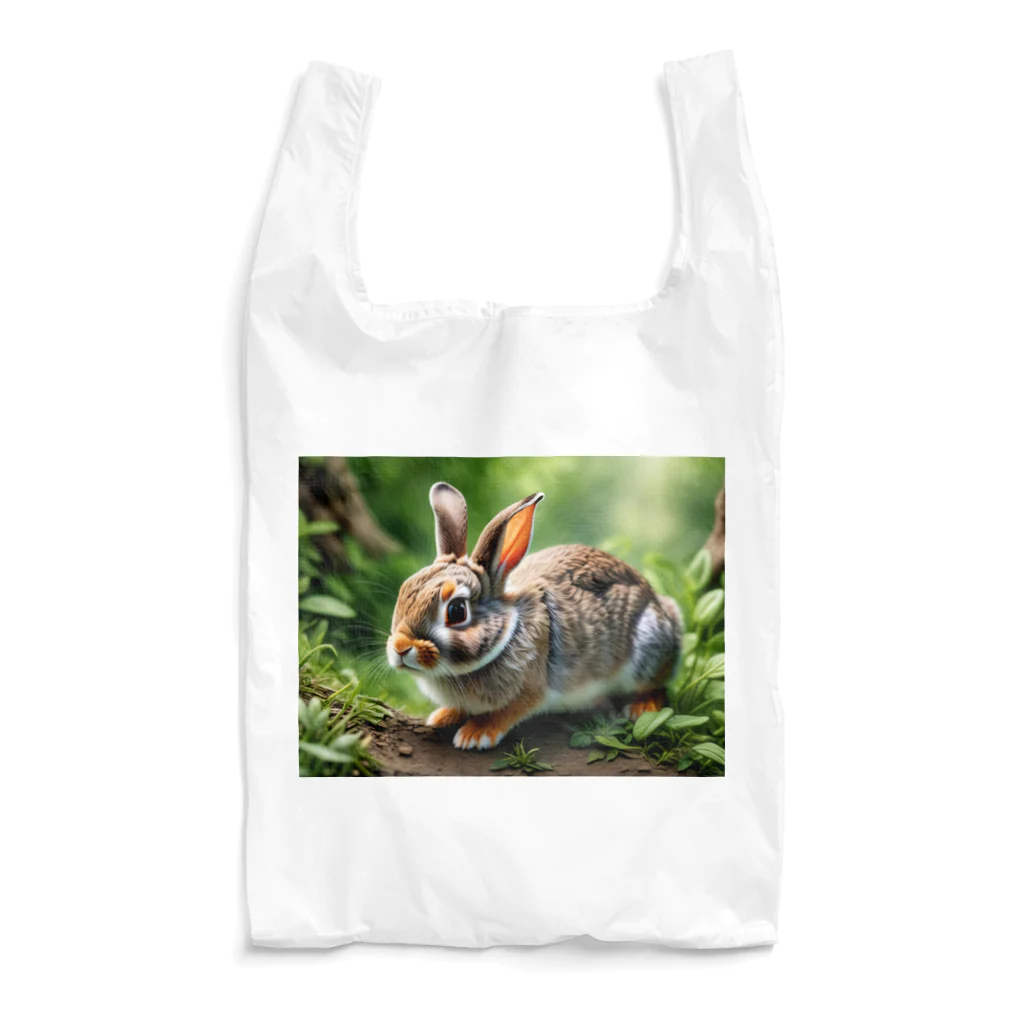 ジャパネットケフィアのニンジンの守護神ウサギ(小物) Reusable Bag