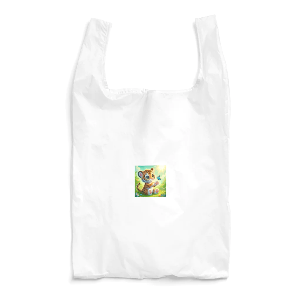 HAYANA.のかわいすぎる虎の赤ちゃん Reusable Bag