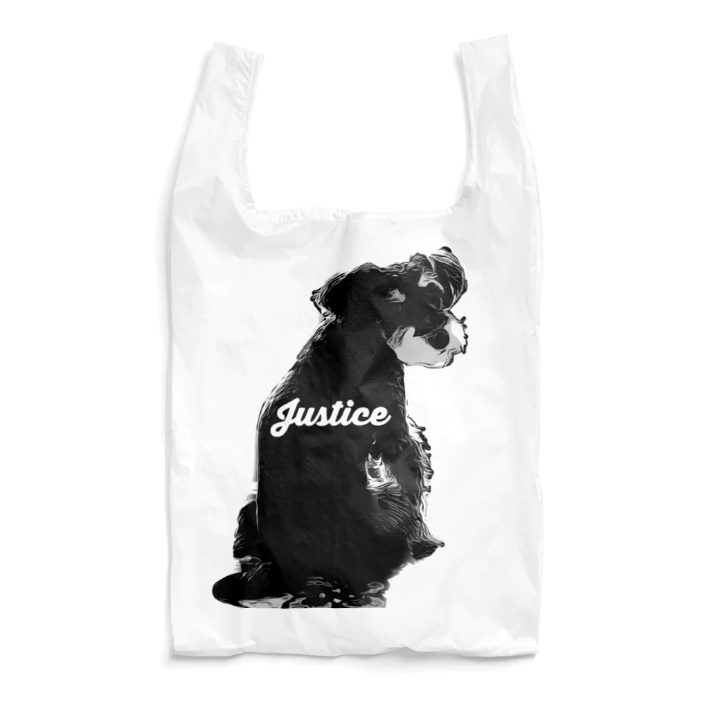 jastice1037の見返り犬ジャスティス エコバッグ