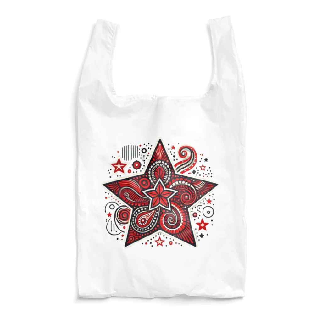 Lifehacker Diary♾️Rise Reverence by ライフハッカー358のスターペイズリー　グラフィック Reusable Bag