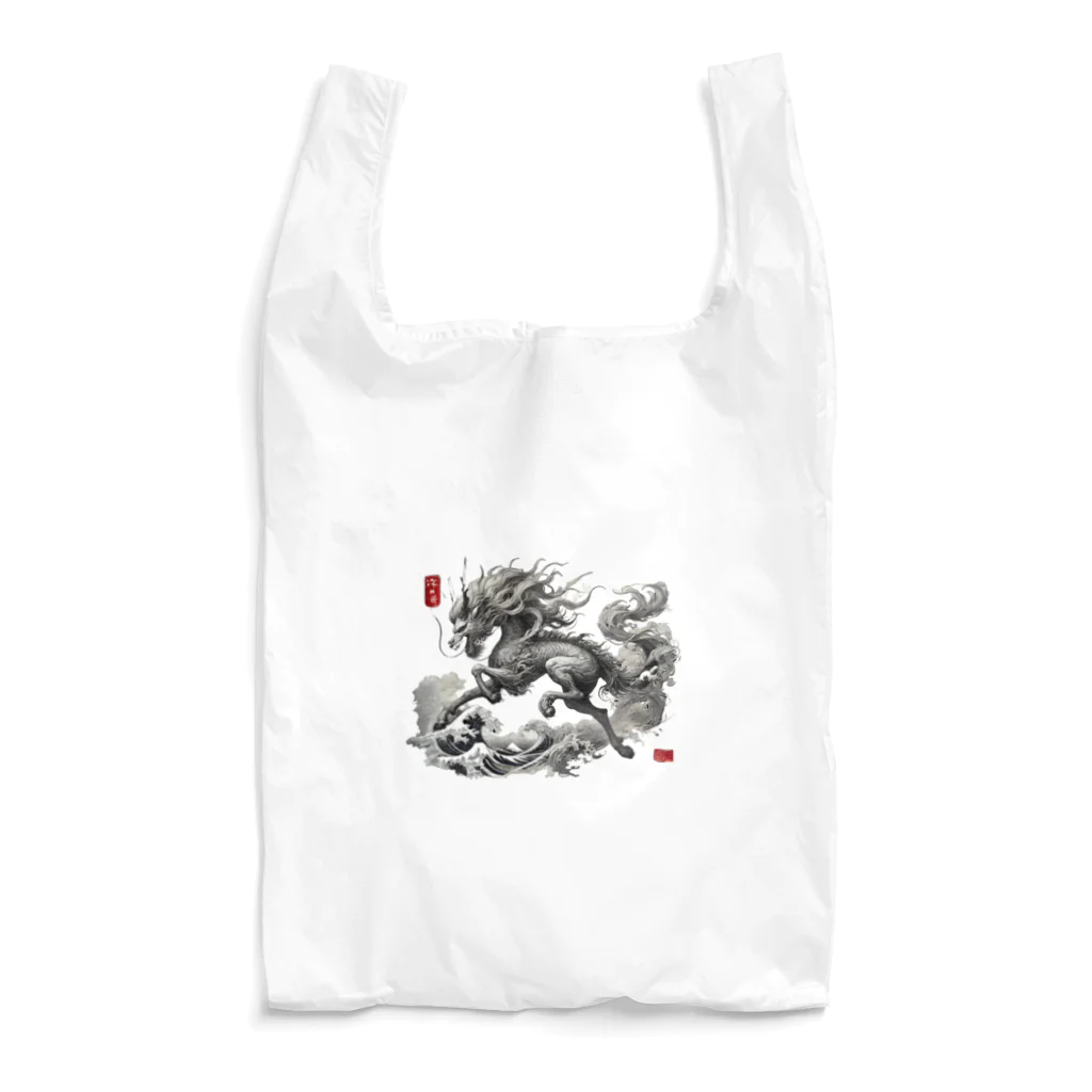 ドラにゃん🐾の麒麟 Reusable Bag