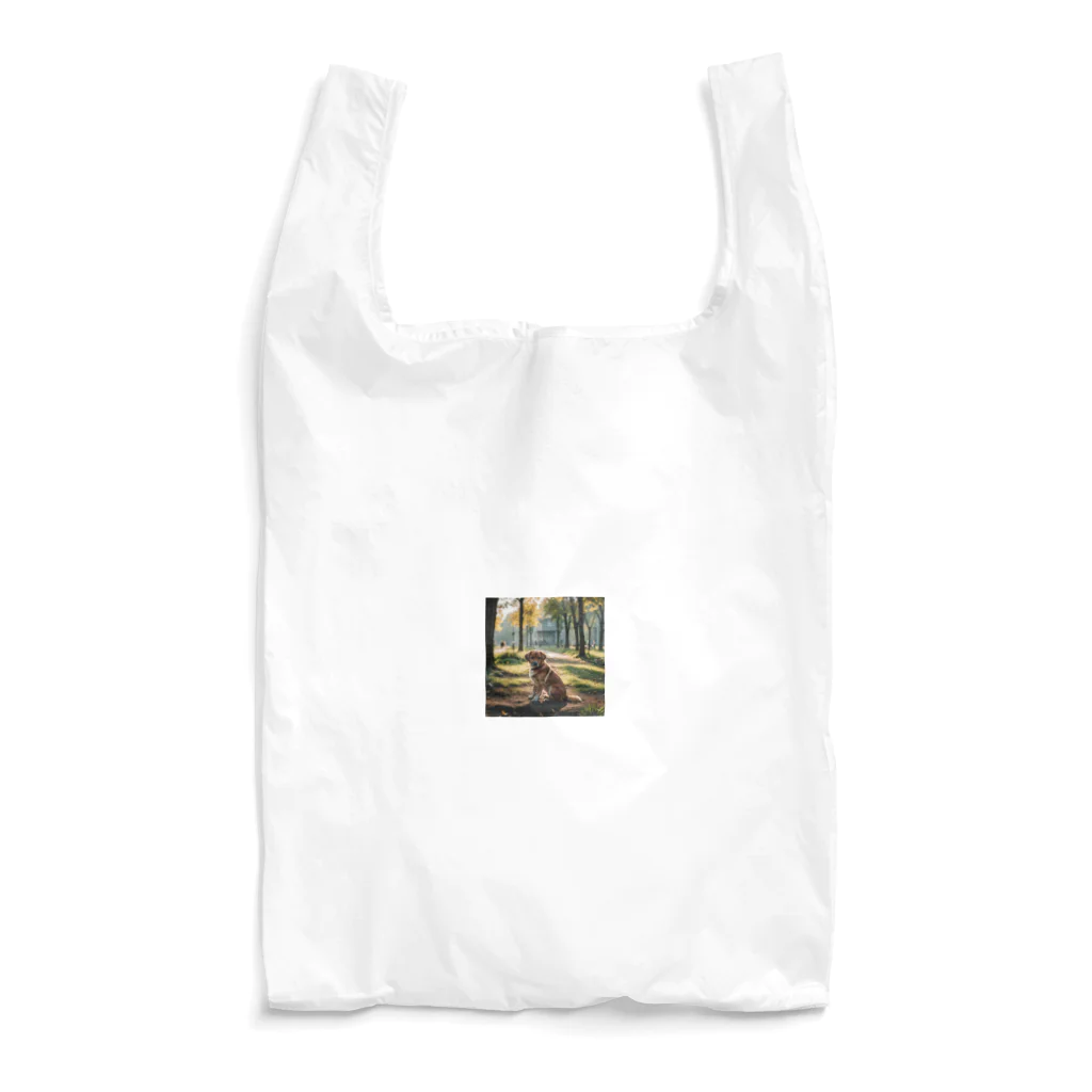 kokin0の横向きの犬 liting dog Reusable Bag