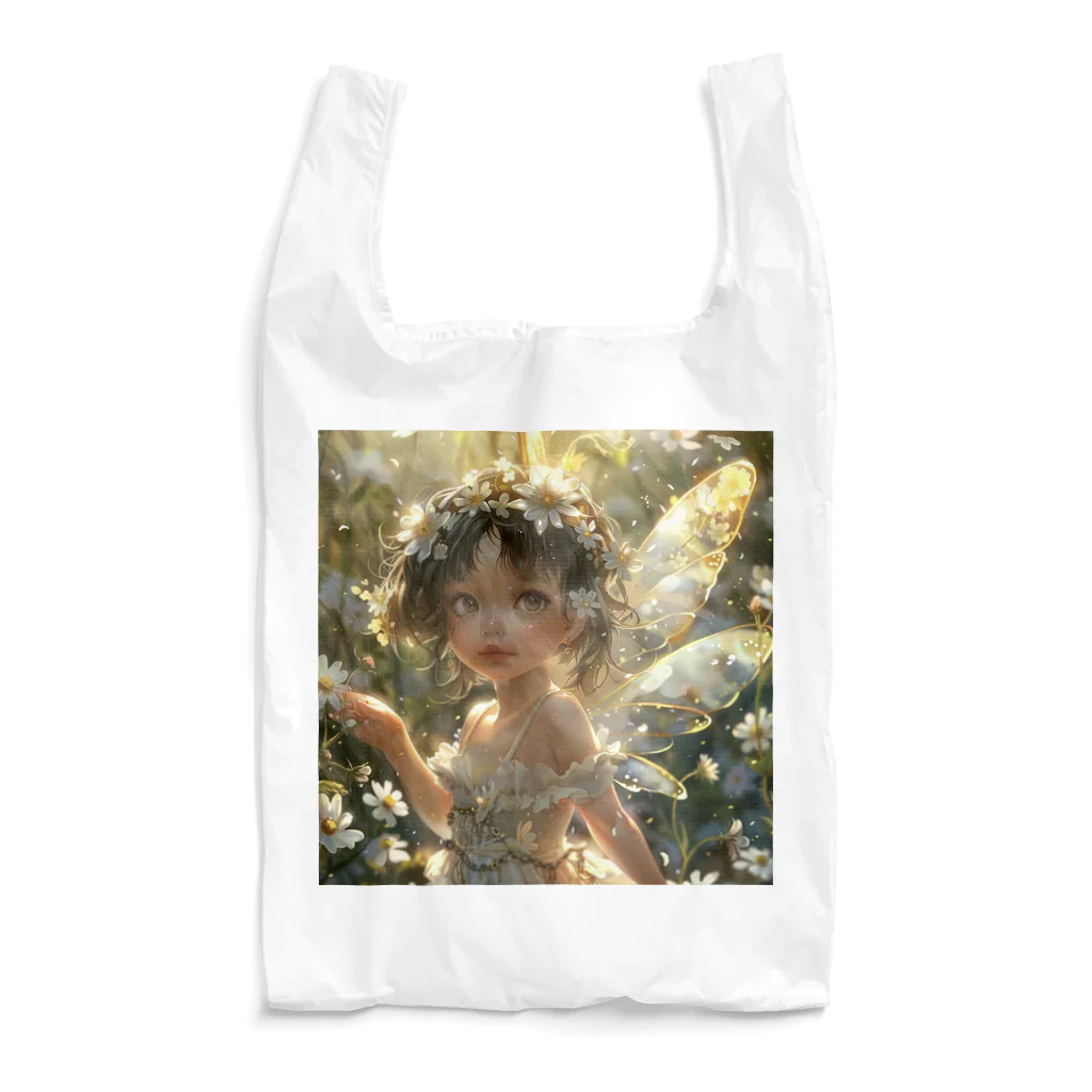 AQUAMETAVERSEの花の妖精・マーガレット　Tomoe bb 2712 Reusable Bag