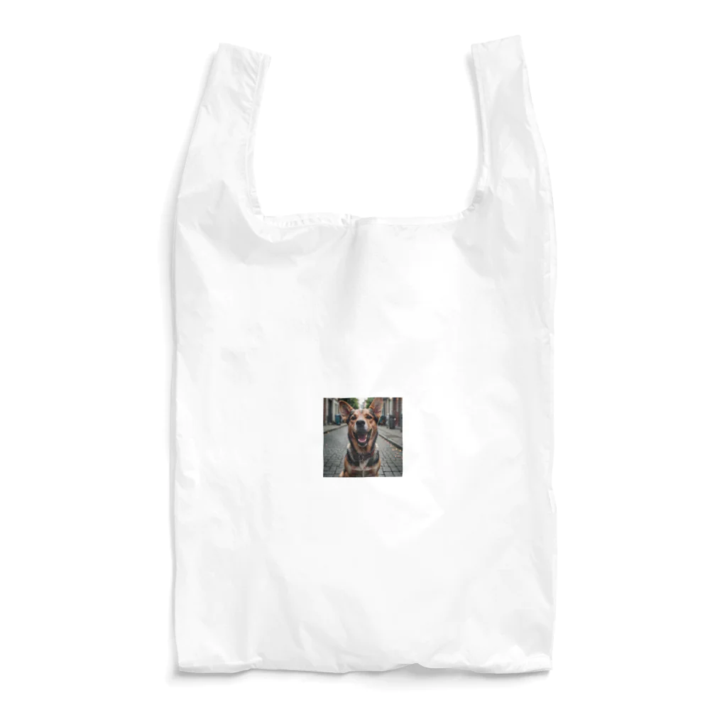 kaerinofficeのこのかわいいワンちゃん、まるでカメラ目線！ Reusable Bag