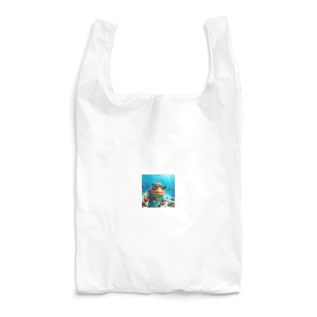 sho24の魚おじさん Reusable Bag