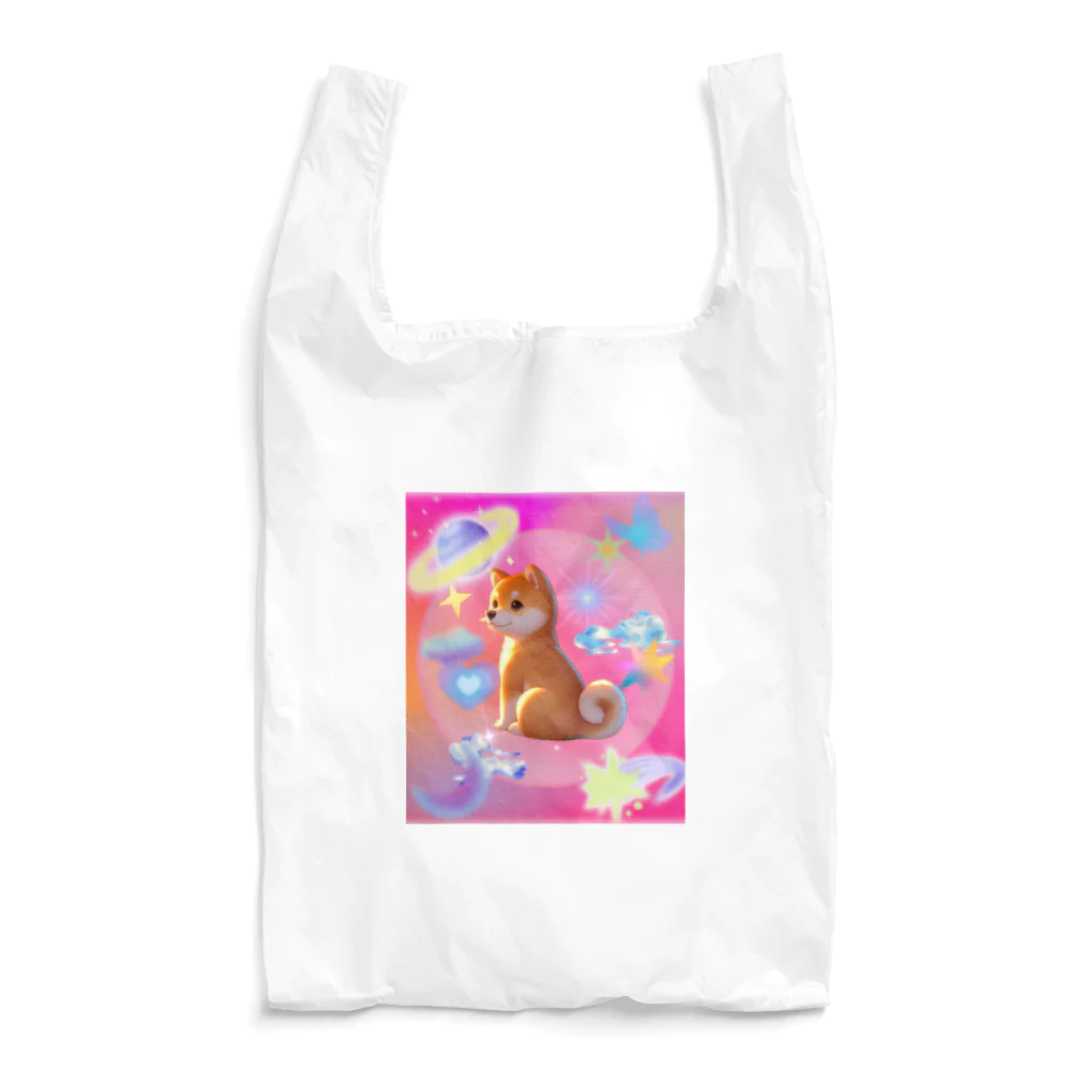 natsuのshibainu-pop Reusable Bag