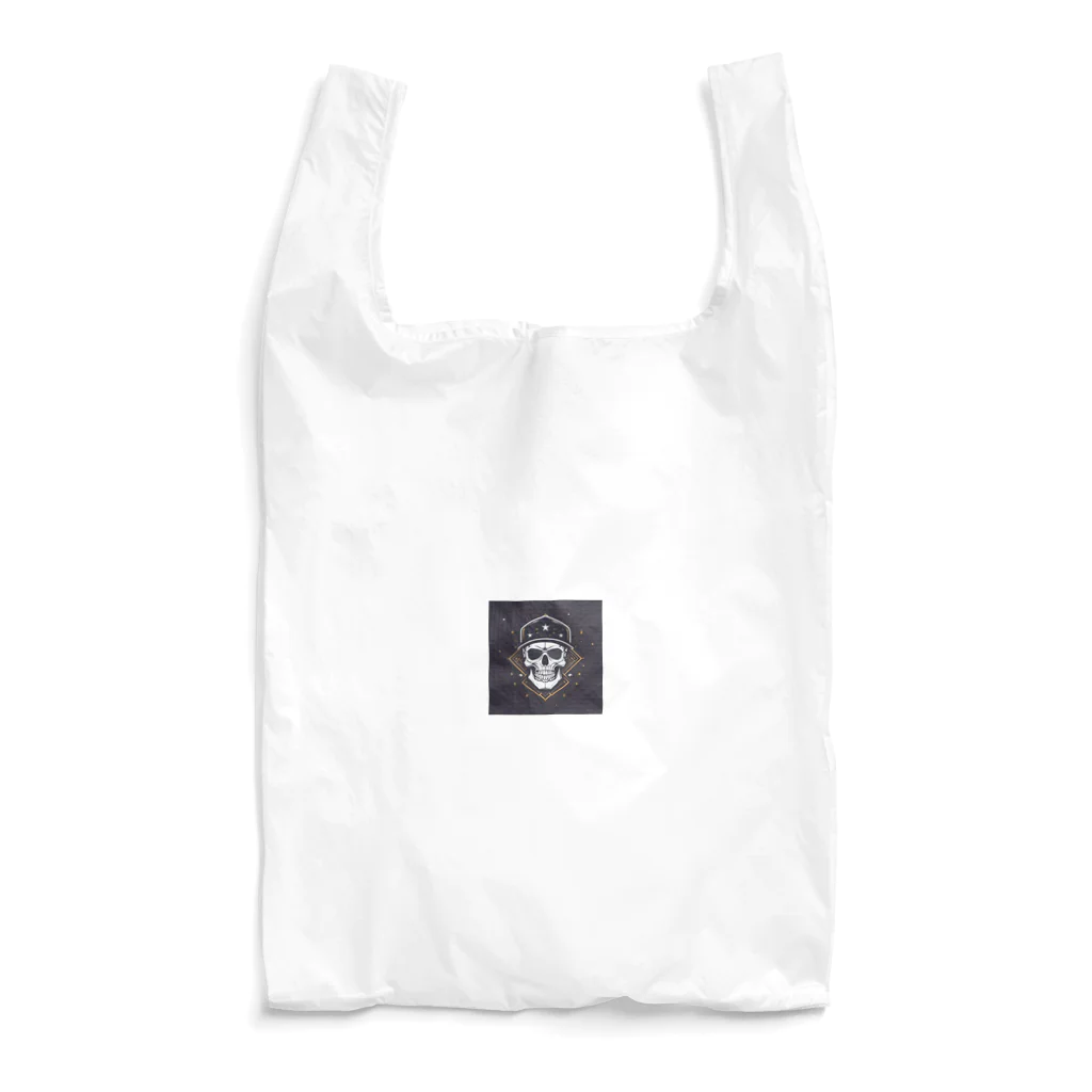 mackmのドクロアート Reusable Bag