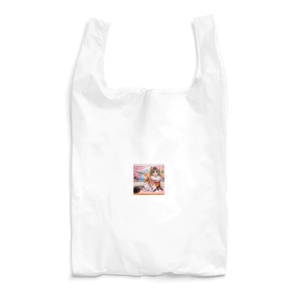 sophie138の舞妓ネコおにゃん Reusable Bag