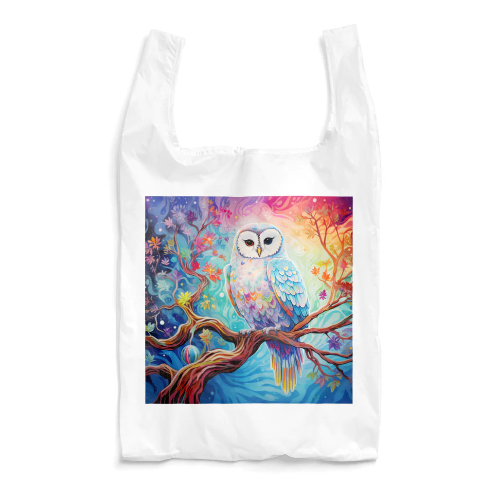 chinita_kakarのフクロウシリーズ７ Reusable Bag