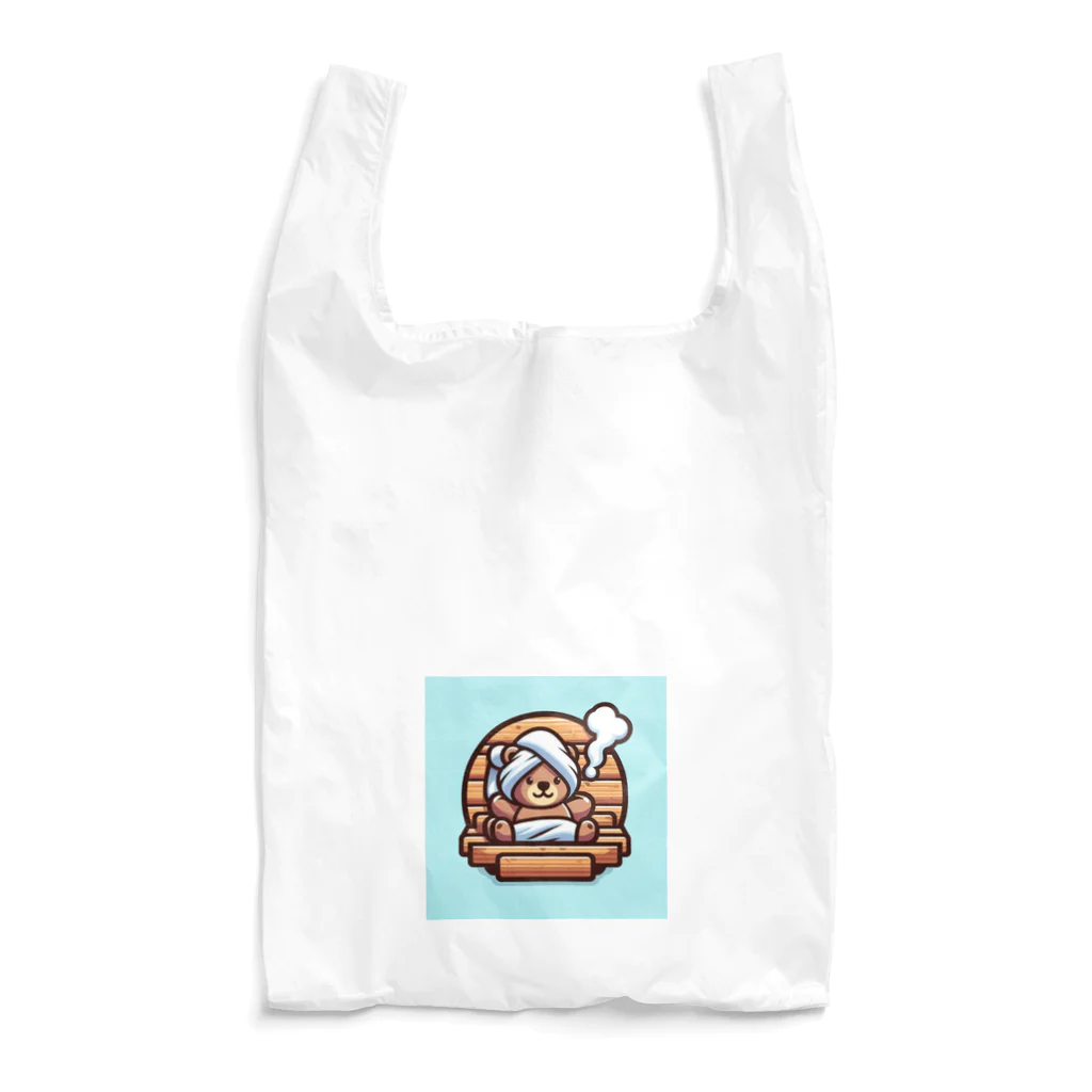 KKK52のサウナくまくん Reusable Bag