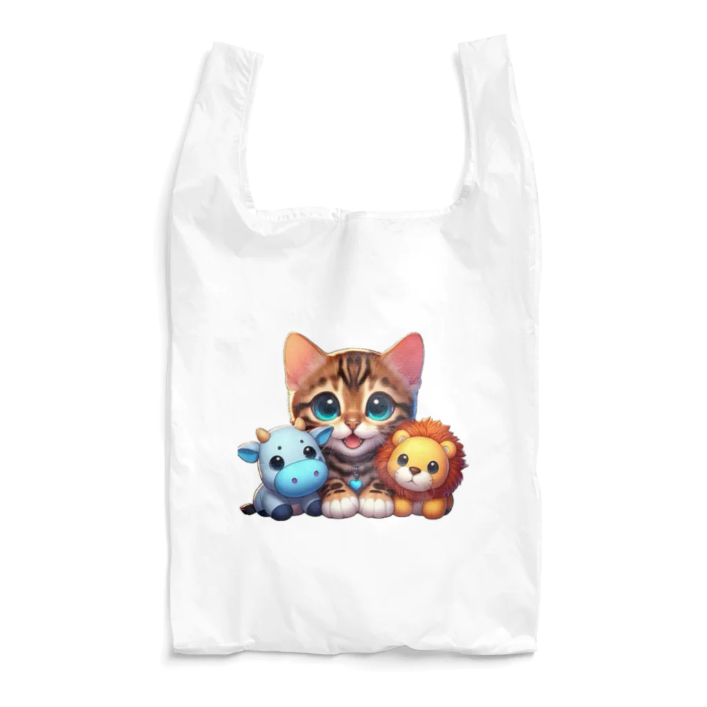 TOMO’ｓのパペットベンガルくん Reusable Bag