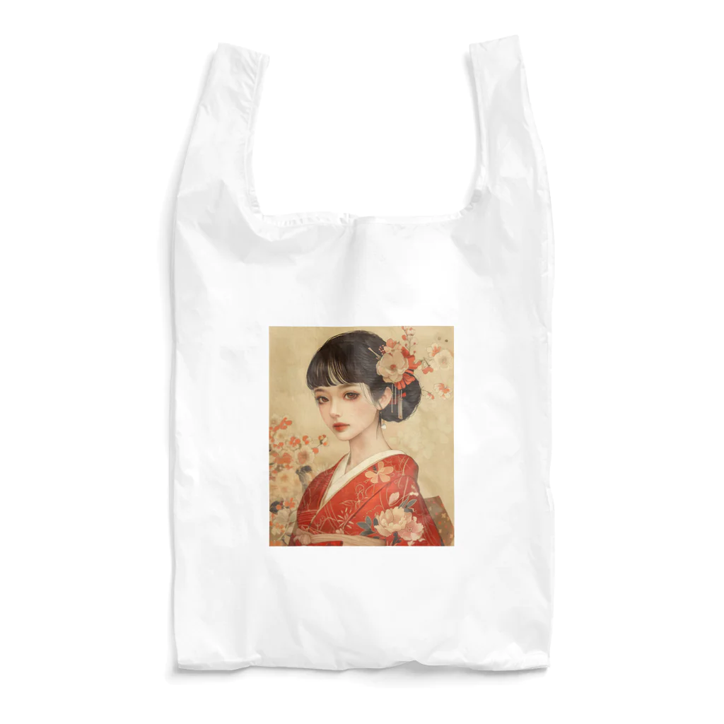 楚々想 so-so-soのUkiyo-e : Beautiful Japanese Girls Reusable Bag