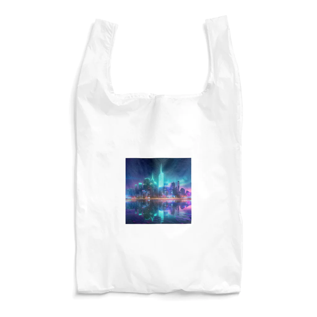 Mysycaの海辺の都市F Reusable Bag