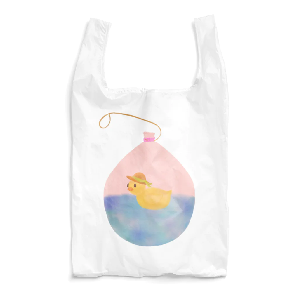 モノウサワールドの水ヨーヨーに住むアヒルさん① Reusable Bag