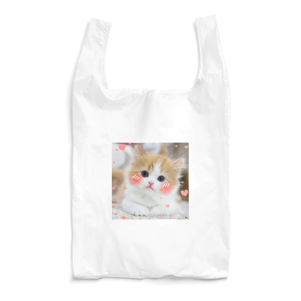 アニマル宮殿の子猫ちゃんちゃん Reusable Bag