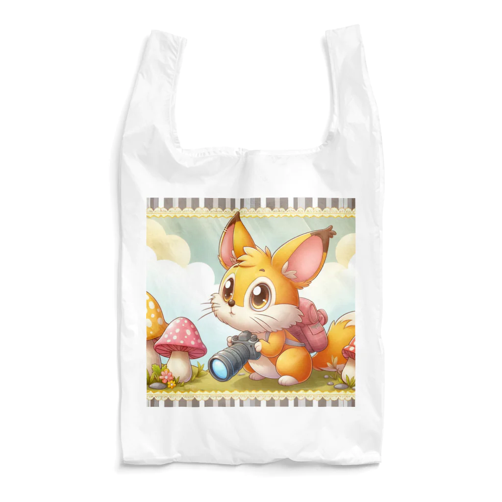 Wanderpaws-Tailsのきつねの冒険 Reusable Bag