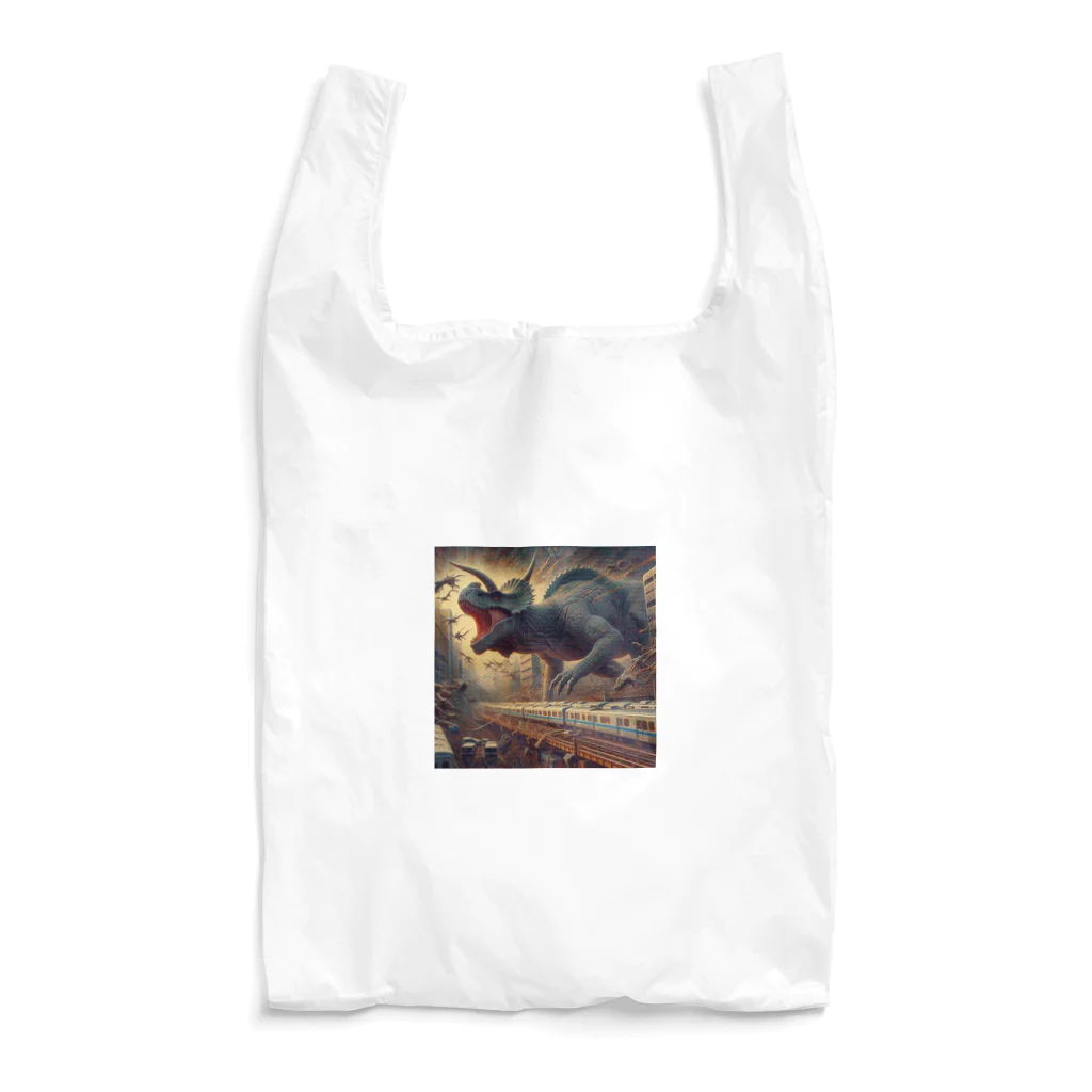 やるか、やらぬか？本人次第の恐竜にはなれなかった Reusable Bag