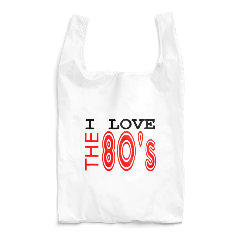Pat's WorksのI LOVE THE 80's Reusable Bag