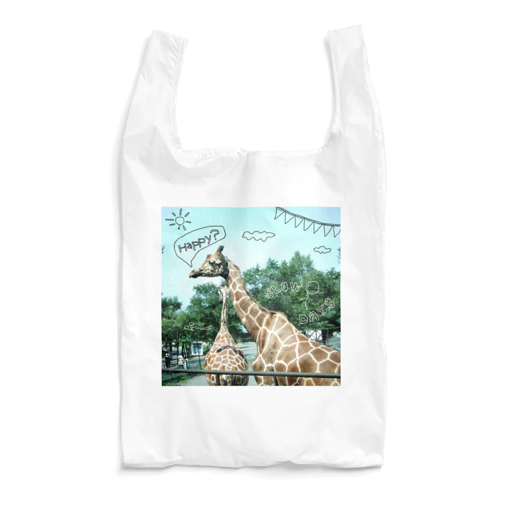 rokugatsunoumiのキリンのスローデイズ Reusable Bag