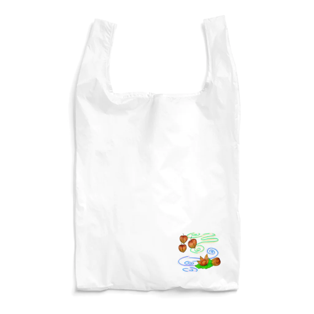 Lily bird（リリーバード）のホオズキ 水紋（和柄）その2 Reusable Bag