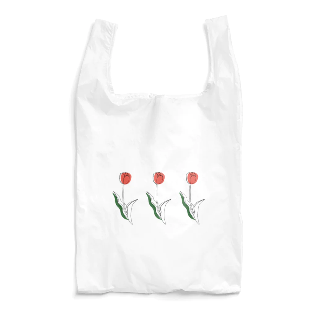 ampluieの春のチューリップ Reusable Bag