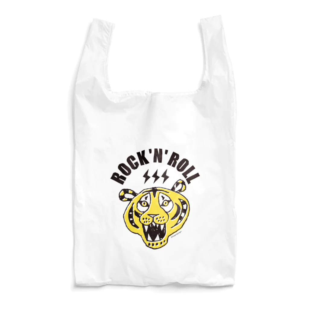 ROCK 'N' ROLL TIGER　ロックンロール タイガーの寅年 ROCK'N'ROLL TIGER タイガー／トラ／虎／ Reusable Bag